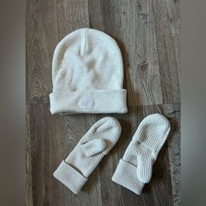Lululemon Hat and Mitts
